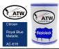 Preview: Citroen, Royal Blue Metallic, AC-619: 500ml Lackdose, von ATW Autoteile West.